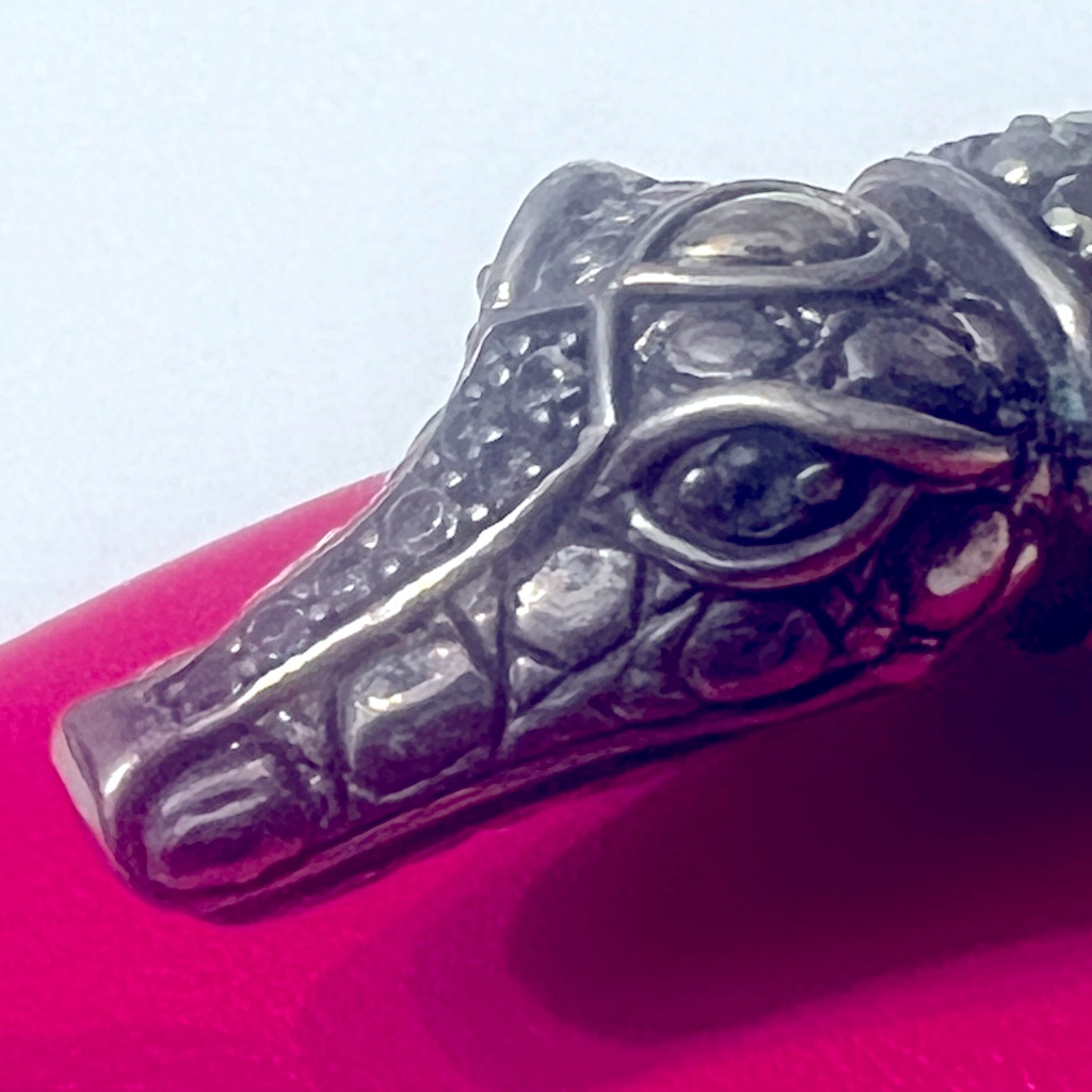 Jai John Hardy Croco Cuff